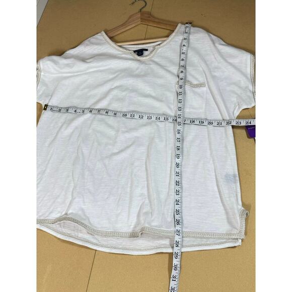 NEW Westbound Women Plus Top Size 100% Cotton Slub Knit Boxy Cottage Boho 2X - Picture 7 of 7